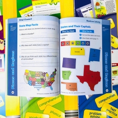 Skill Sharpeners - Level 2 - 8 quyển - Evan Moor - Cho bé 7-8 tuổi