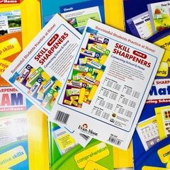 Skill Sharpeners - Level 2 - 8 quyển - Evan Moor - Cho bé 7-8 tuổi