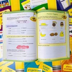 Skill Sharpeners - Level 2 - 8 quyển - Evan Moor - Cho bé 7-8 tuổi