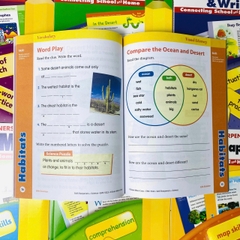 Skill Sharpeners - Level 2 - 8 quyển - Evan Moor - Cho bé 7-8 tuổi