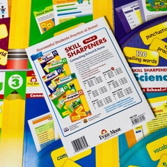 Skill Sharpeners - Level 3 - Trọn bộ 8 quyển - Evan Moor - Cho bé 8-9 tuổi