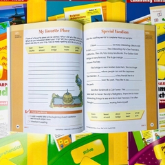 Skill Sharpeners - Level 3 - Trọn bộ 8 quyển - Evan Moor - Cho bé 8-9 tuổi