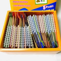Word Family Build Book - Bộ flipbook luyện âm vần tiếng Anh chuẩn giáo trình Mỹ cho bé từ 5 tuổi