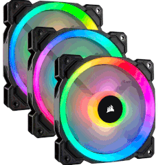 FAN CASE CORSAIR LL120 RGB Dual Light Loop RGB with Lighting Node PRO CO-9050072-WW