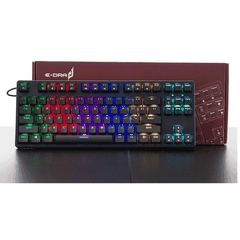 BÀN PHÍM CƠ E-DRA EK387L RGB RED SWITCH