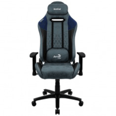 GHẾ AEROCOOL GAMING CHAIR DUKE - STEEL BLUE RACE CUSHION V3