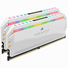 RAM DDR4 16GB CORSAIR 3200Mhz DOMINATOR Platinum RGB WHITE (KIT 2*8GB)