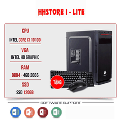 PC VĂN PHÒNG HHSTORE I - LITE (I3 10100/4GB/120GB)