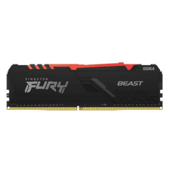 RAM DDR4 8GB KINGSTON FURY 3200 BEAST RGB