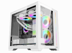 CASE MIK LV12 MINI ELITE GAMING WHITE