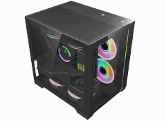 CASE MIK LV12 MINI ELITE GAMING BLACK