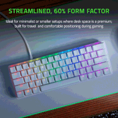 Bàn Phím Cơ Razer Huntsman Mini Mercury