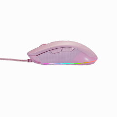 CHUỘT BJX M9 RGB LED PINK (Cảm biến cao cấp BMW3325, DPI 5000 7 Level, Switch bất tử 60 triệu lần nhấn