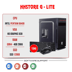PC VĂN PHÒNG HHSTORE G LITE (G6400/4GB/120GB)