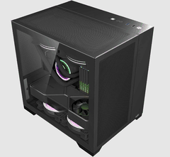 CASE MIK LV12 MINI FLOW GAMING BLACK