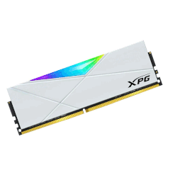 RAM DDR4 8GB ADATA XPG SPECTRIX D50 BUSS 3200 TẢN NHIỆT TUNGSTEN WHITE RGB
