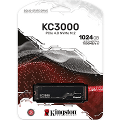 SSD Kingston KC3000 M.2 PCIe Gen4 x4 NVMe 1TB SKC3000S/1024G