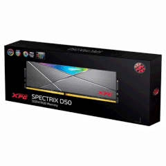 RAM DDR4 8GB ADATA XPG SPECTRIX D50 BUSS 3200 TẢN NHIỆT TUNGSTEN GREY RGB