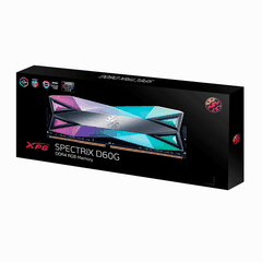 RAM DDR4 16GB ADATA XPG SPECTRIX D60G BUSS 3200 TẢN NHIỆT TUNGSTEN GREY RGB