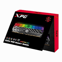 RAM DDR4 8GB ADATA XPG SPECTRIX D41 BUSS 3200 GREY RGB