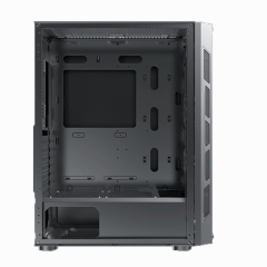 CASE MIK TN10 MID TOWER GAMING BLACK