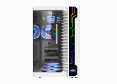 CASE MIK LV07 RGB KÍNH CƯỜNG LỰC WHITE