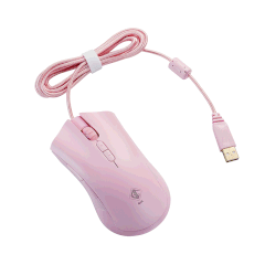 CHUỘT BJX M9 RGB LED PINK (Cảm biến cao cấp BMW3325, DPI 5000 7 Level, Switch bất tử 60 triệu lần nhấn