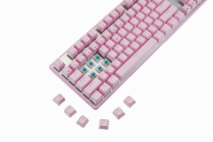 BÀN PHÍM CƠ BJX KM9 PINK FULL SIZE BLUE SWITCH (Pink Version)