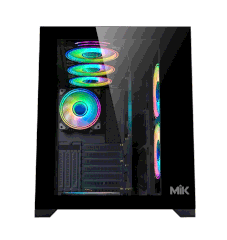 CASE MIK LV12 GAMING BLACK