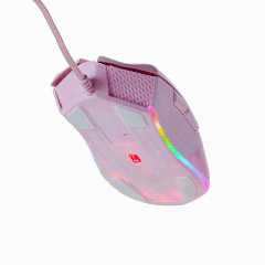 CHUỘT BJX M9 RGB LED PINK (Cảm biến cao cấp BMW3325, DPI 5000 7 Level, Switch bất tử 60 triệu lần nhấn