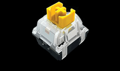 Bàn phím cơ Razer BlackWidow V3 Mini HyperSpeed Phantom Pudding 65% Wireless Yellow Switch