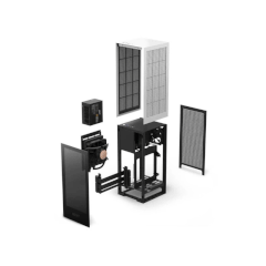 CASE NZXT H1 MINI TOWER WHITE