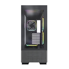 Case Montech SKY TWO Black (Mid Tower/Màu Đen) - 3 FAN ARGB