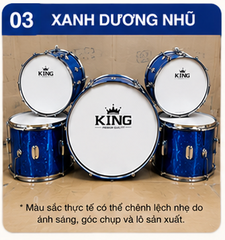 TRỐNG ĐỘI GỖ KING – ÂM THANH VANG, MẪU ĐẸP, CHUẨN NGHI THỨC ĐỘI