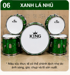 TRỐNG ĐỘI GỖ KING – ÂM THANH VANG, MẪU ĐẸP, CHUẨN NGHI THỨC ĐỘI
