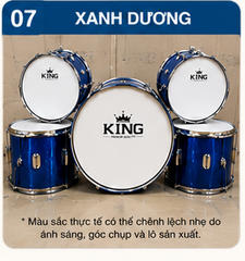 TRỐNG ĐỘI GỖ KING – ÂM THANH VANG, MẪU ĐẸP, CHUẨN NGHI THỨC ĐỘI