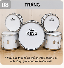 TRỐNG ĐỘI GỖ KING – ÂM THANH VANG, MẪU ĐẸP, CHUẨN NGHI THỨC ĐỘI