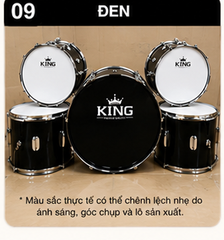 TRỐNG ĐỘI GỖ KING – ÂM THANH VANG, MẪU ĐẸP, CHUẨN NGHI THỨC ĐỘI