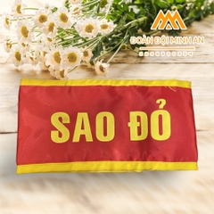 BĂNG ĐEO TAY SAO ĐỎ