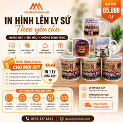LY SỨ TRẮNG IN THEO YÊU CẦU