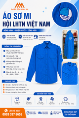 ÁO SƠ MI HỘI LHTN VIỆT NAM