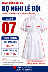 ĐỒNG PHỤC NGHI LỄ ĐỘI- BỘ VÁY