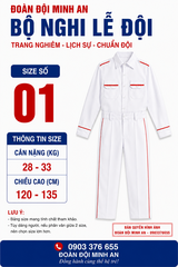ĐỒNG PHỤC NGHI LỄ ĐỘI- BỘ DÀI