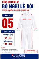 ĐỒNG PHỤC NGHI LỄ ĐỘI- BỘ DÀI