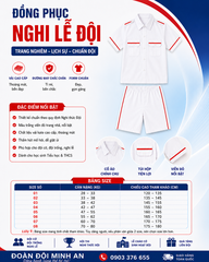 ĐỒNG PHỤC NGHI LỄ ĐỘI- BỘ CỌC