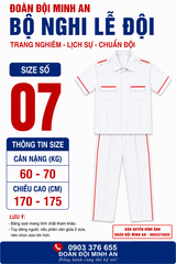 ĐỒNG PHỤC NGHI LỄ ĐỘI- BỘ DÀI CỌC