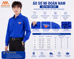 Áo Đồng Phục Đoàn Nam Nữ Chính Quy