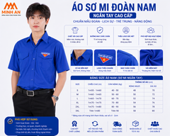 Áo Đồng Phục Đoàn Nam Nữ Chính Quy