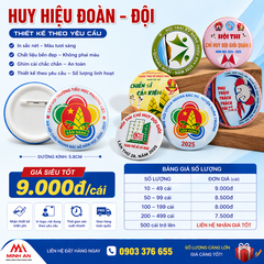 🎖️ HUY HIỆU IN THEO YÊU CẦU 🎖️