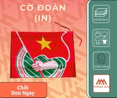 Cờ Đoàn In - KT 70 x 110